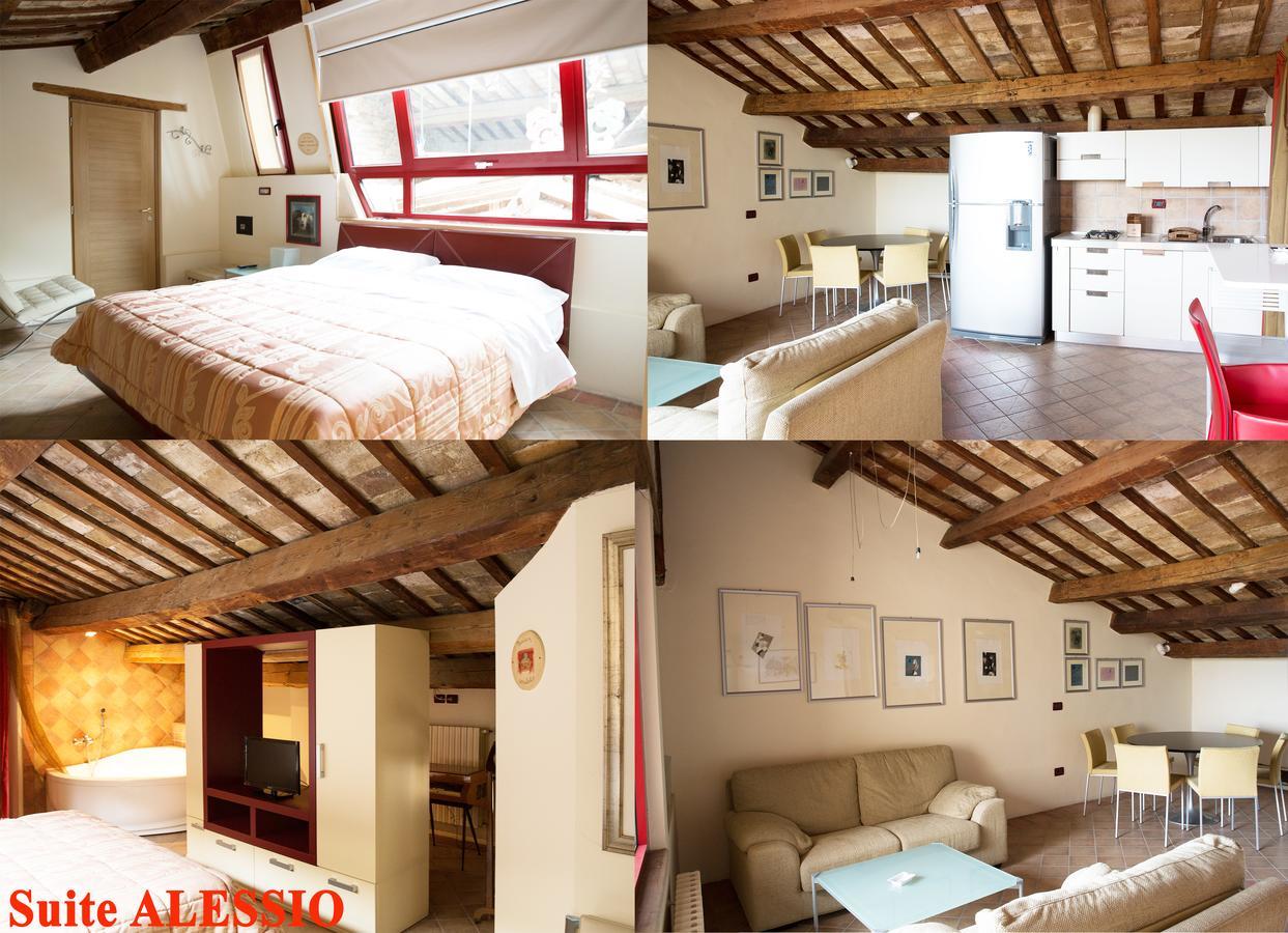 Hotel Palazzo Meraviglia Albergo Diffuso Corinaldo Buitenkant foto